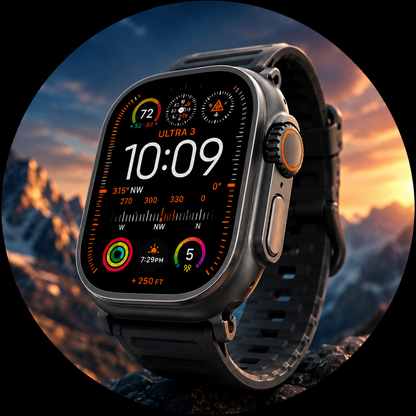 Watch Ultra 3 – 49mm Smartwatch | Free Extra Strap | Fast Delivery | 7-Day Replacement